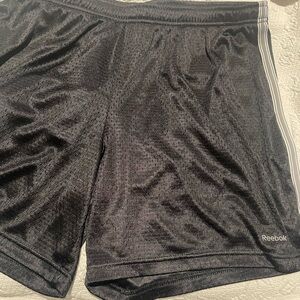 Reebok Men's Black Athletic Mesh Shorts Sz XL